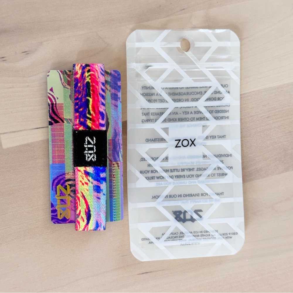 NEW ZOX Strap PROGRESS NOT PERFECTION Medium Reversible Wristband Bracelet